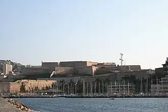 Vue depuis le Fort Saint-Jean.