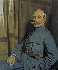 Portrait du maréchal Foch en 1918