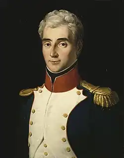 André Masséna en uniforme de lieutenant colonel au 2e&nbsp;bataillon du Var en 1792 (1756-1817), château de Versailles.