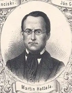 Portrait de Martin Hattala