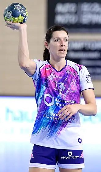 Martina Školková en 2017sous le maillot de Dijon