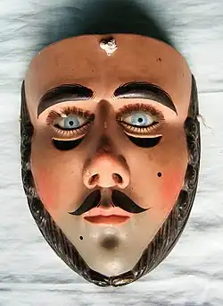 ancien masque de parachico.