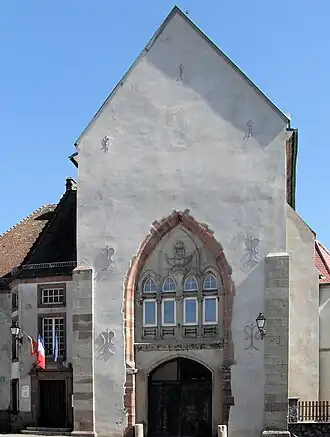 L'ancienne chapelle abbatiale Saint-Léger.