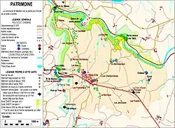Carte du patrimoine de Masléon