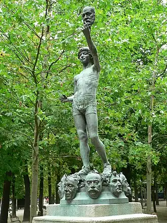 Le Marchand de masques (1883, Paris, jardin du Luxembourg)