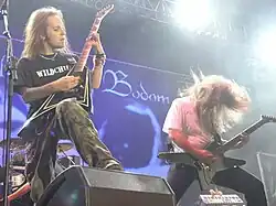 Children of Bodom, un groupe de Death metal mélodique finlandais.