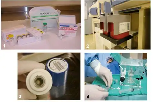 Matériel de radiopharmacie