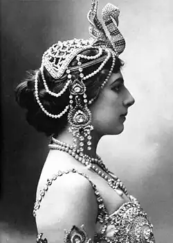 Mata Hari en 1910.