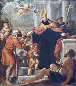 Saint Thomas de Villeneuve (vers 1660)Musée du Louvre