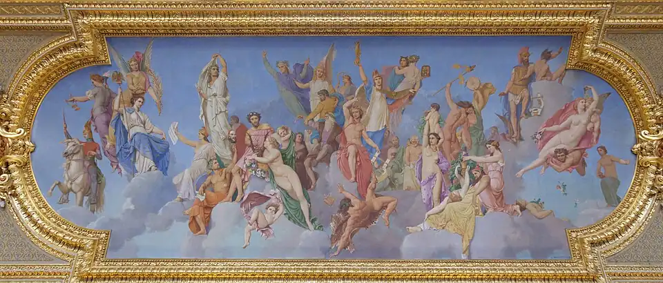 L'Assemblée des Dieux (1868), Paris, musée du Louvre.