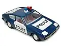 Matra-Simca Bagheera de police de 28 cm, du début des années 1970.