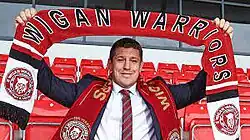 Description de l'image Matt Peet Wigan Rugby League Coach Oct 2021.jpg.