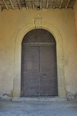 Le portail d'entrée.