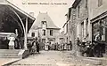 Mauron : la Nouvelle Halle vers 1905 (carte postale).