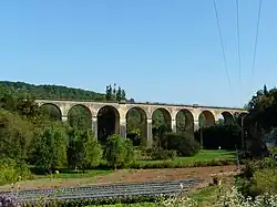 Le viaduc de Miremont.