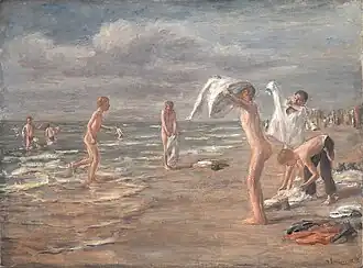 Max Liebermann, Garçons se baignant, 1898