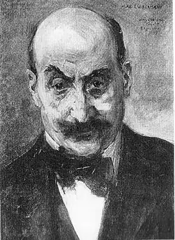 Portrait de Max Liebermann, 1899par Lovis Corinth