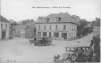 La place de la Mayade début 1900.