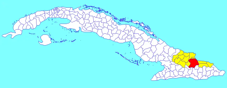Municipalité de Mayarí dans la province de Guantánamo