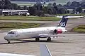 SE-DMA, le MD-87 de SAS impliqué, photographié en juin 1999.}}