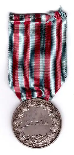 Médaille commémorative des campagnes de Libye