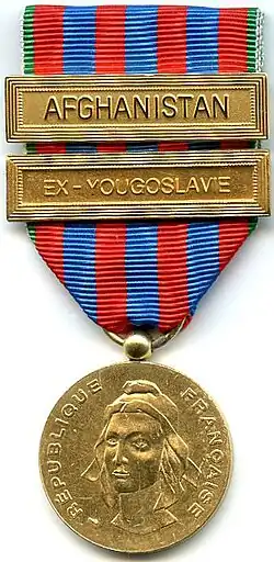 Médaille commémorative française.