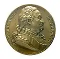 Jacques-Jean Barre, médaille de 1825 en l'honneur de Suffren.