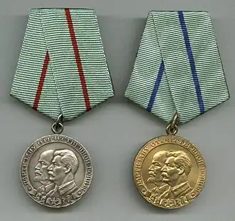 Médaille de Partisan de la guerre patriotique