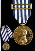 Médaille d'or de Valeur militaire (D. Luíz I) - 1896.