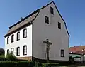 La maison paroissiale de Medelsheim.