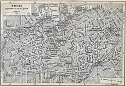 Photo de la médina de Tunis.