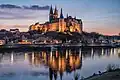 La cathédrale et le château de Meissen.