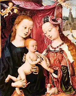 Mariage mystique de sainte Agnès