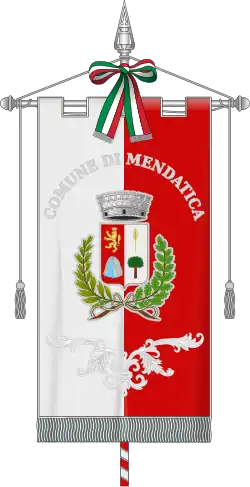 Drapeau de Mendatica