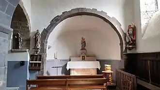 Intérieur de l'église.
