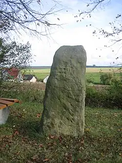 Image illustrative de l’article Menhir de Werkel