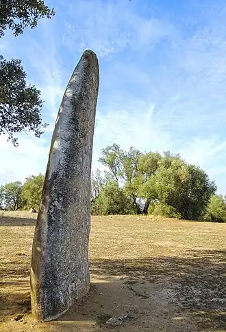Image illustrative de l’article Menhir de Barrocal