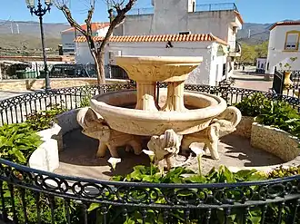 Une des fontaines d'Ocaña&nbsp;(es)