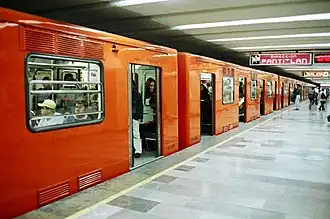 Image illustrative de l’article Ligne 1 du métro de Mexico