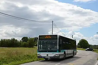 Mercedes-Benz Citaro Facelift no&nbsp;224 à Étangs d'Apigné.