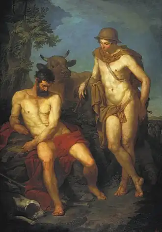 Mercure et Argus (1776)par Piotr Sokolov.