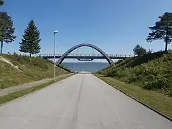 Route du port de Merirahu.