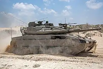 Merkava MK4 de Tsahal.