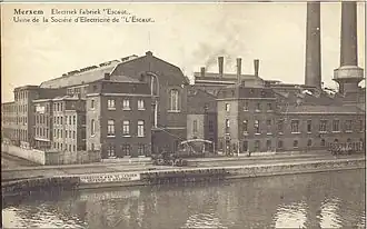 Centrale électrique de Merksem.