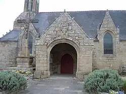 Le porche méridional.