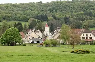 Vue du village.