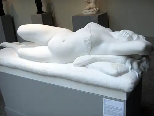 Messaline (1884), 185&nbsp;×&nbsp;60&nbsp;×&nbsp;50&nbsp;cm, musée des Beaux-Arts de Rennes.