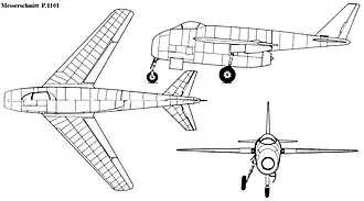 vue en plan de l’avion
