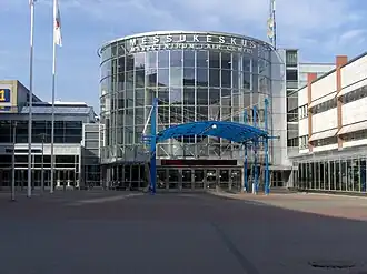 Le centre des congrès d'Helsinki.