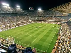 Mestalla lors d'un match en 2011.